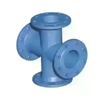 Чугунный крест фланцевый Keulahutte